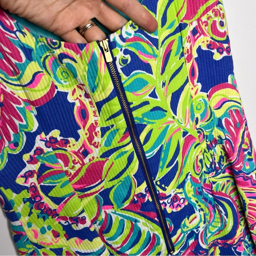 Lilly Pulitzer Delia Shift Dress Multi Toucan Play A22‎